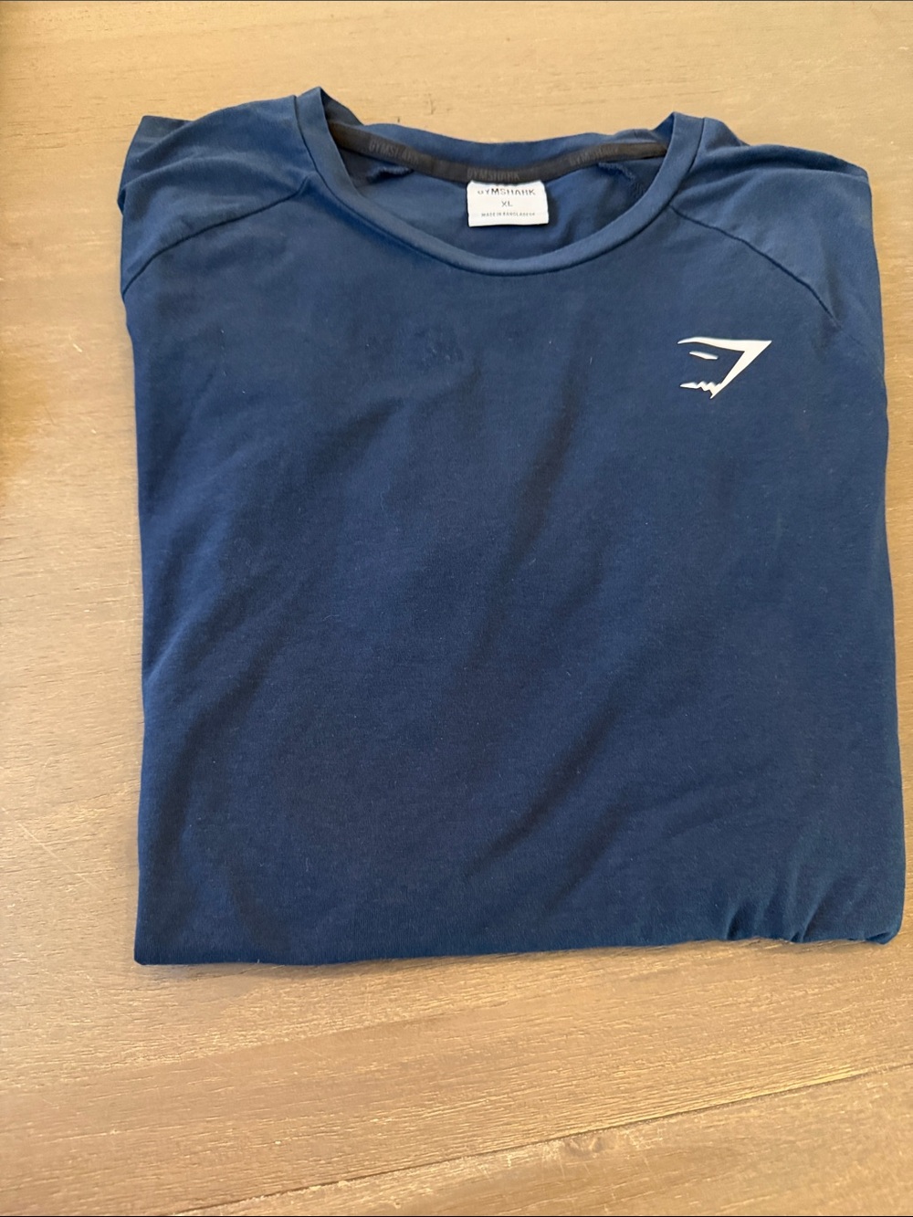 Gymshark Men’s Navy Short Sleeve Crew Tee